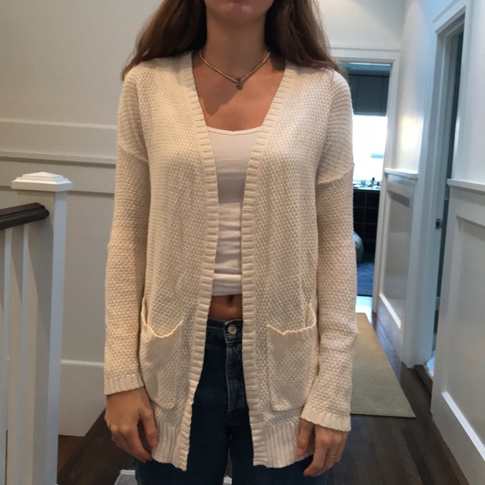 Urban Outfitters/ BDG cream cardigan